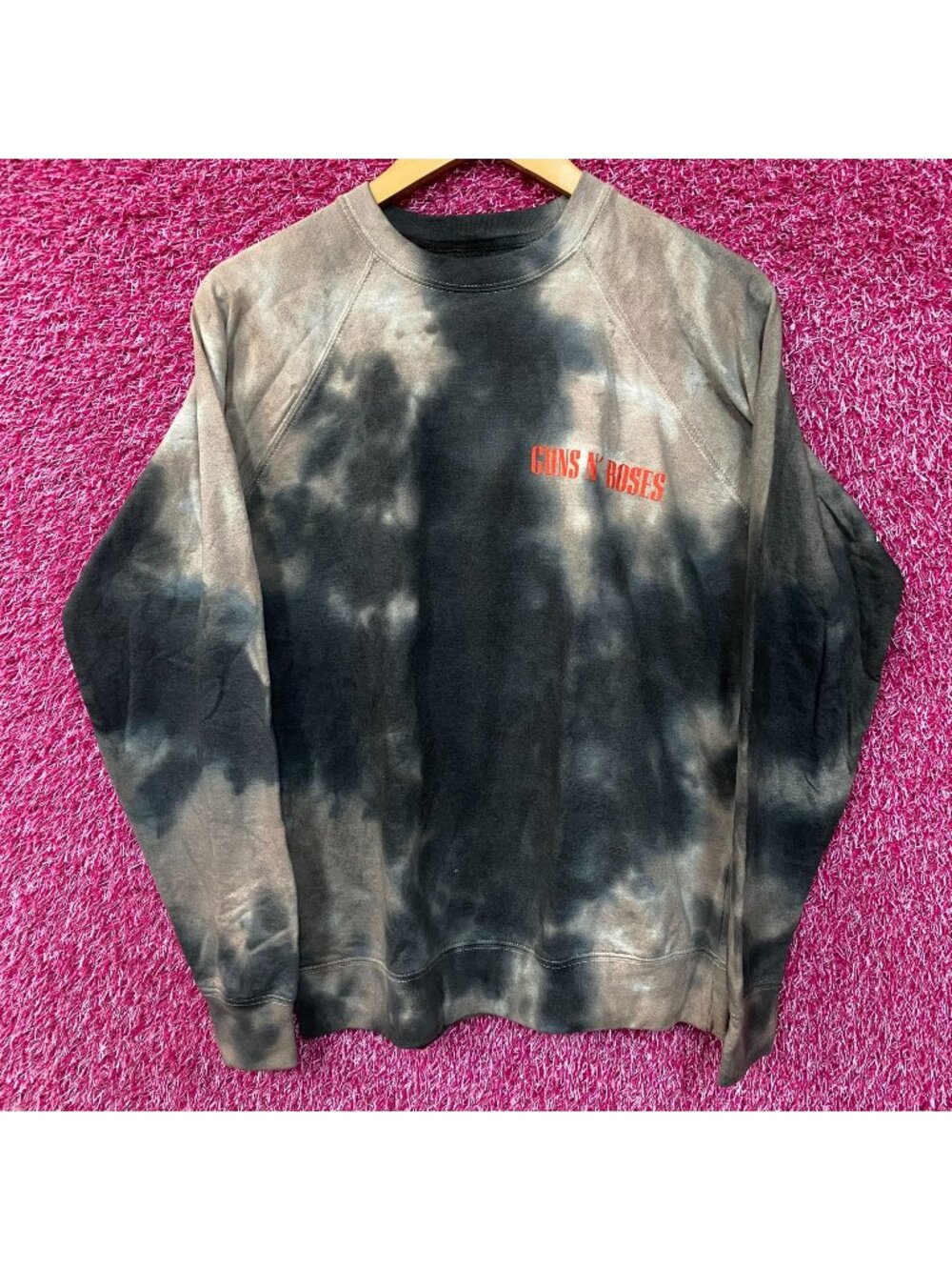 Guns N' Roses Rock Band Tie-Dye Sweatshirt Small